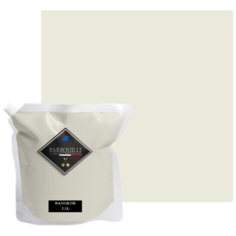 Peinture acrylique mat murs et plafonds 2,5L Vert d'eau Bangkok
