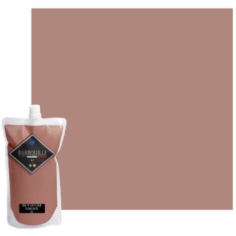 Peinture acrylique mate 0,75L – Vieux rose – Finition mate tendue – Pour murs et plafonds – Écologique, faible en COV – Barbouille