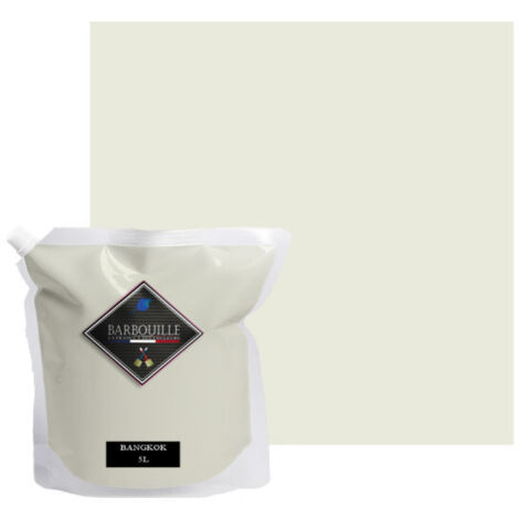 Peinture acrylique velours murs et plafonds 5L Vert d'eau Bangkok
