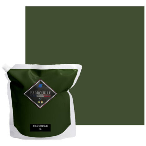 Peinture acrylique velours murs et plafonds 5L Vert Crocodile