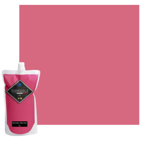 Peinture acrylique velours murs et plafonds 0,75L Rose Indien Ex fan des 60’s