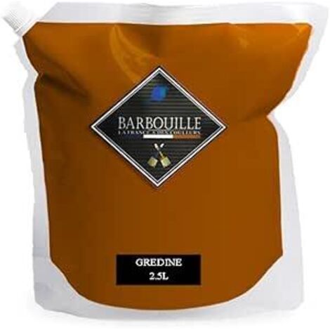 Laque satin bois, murs et plafonds 2,5L Terracotta Gredine (1/5)