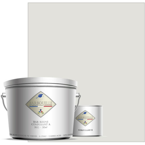 Peinture résine époxy 2,5L MAT 25m² Grège Ecce homo