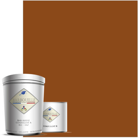 Peinture résine époxy 0,75L MAT 10m² Terracotta Gredine