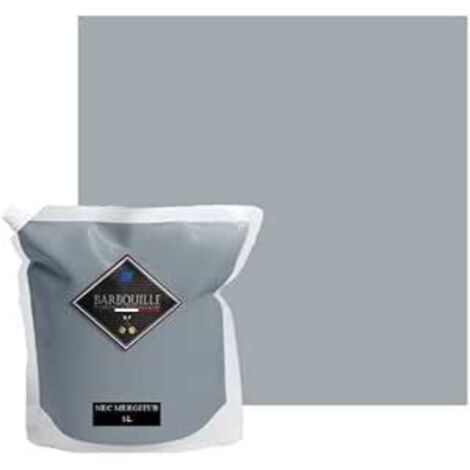 Laque satin bois, murs et plafonds 5L Gris Moyen Nec Mergitur