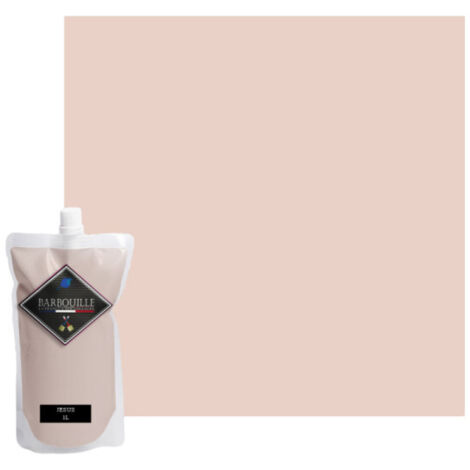 Peinture acrylique velours murs et plafonds 0,75L Rose Poudré Jésus (1/5)