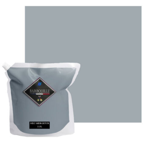 Peinture acrylique velours murs et plafonds 2,5L Gris Moyen Nec Mergitur