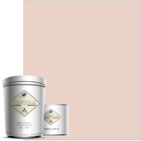 Peinture résine époxy 0,75L MAT 10m² Rose Poudré Jésus