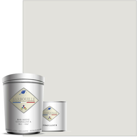 Peinture résine époxy 0,75L BRILLANT 10m² Grège Ecce homo (1/3)