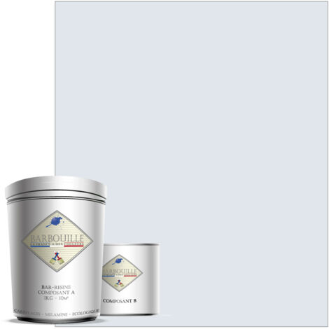 Peinture résine époxy 0,75L MAT 10m²Gris Souris Innocent