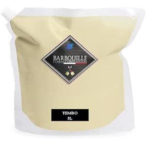 Laque satin bois, murs et plafonds 5L Blanc Tembo