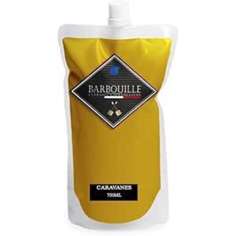 Laque satin bois, murs et plafonds 0,75L Jaune Moutarde Caravanes (1/5)