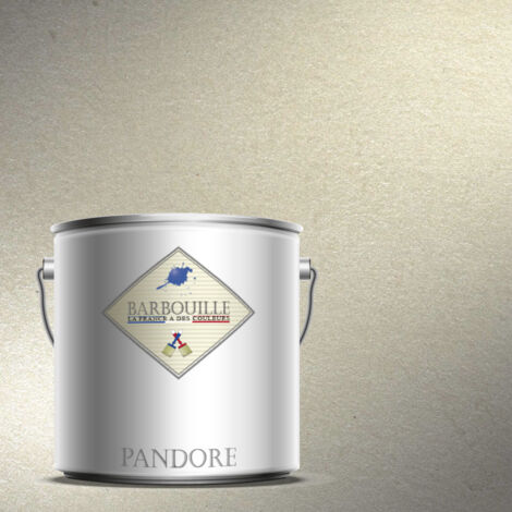 Pandore 2.5L Peinture effet Métallisée Couleur Platine Perle avec spatule (1/4)