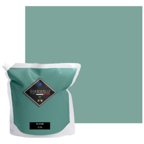 Peinture acrylique velours murs et plafonds 2,5L Vert Céladon Icône