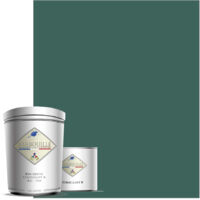 Peinture résine époxy 0,75L BRILLANT 10m² Bleu Pétrole