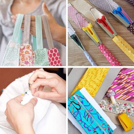 COHEALI Appareil à Biais Pour Couture Et Quilting Outil De Pliage