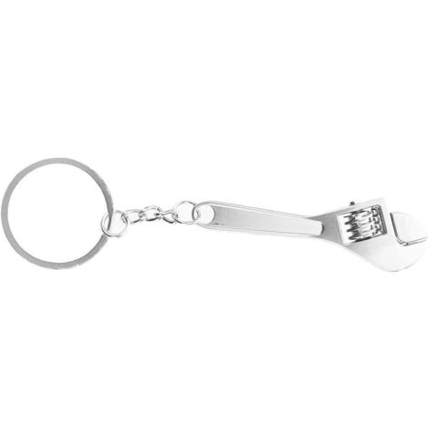 CCYKXA Cle a molette Mini Clef Porte-Cles Gadget Ajustable Outil Main Bricolage