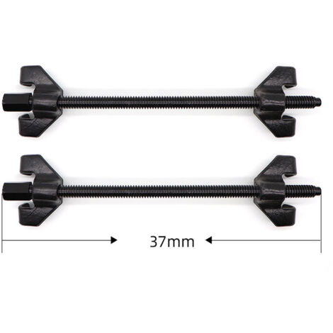 MUL-BOUTIQUE Compresseur Ressort Amortisseur 250 Mm - Outil Démontage Ressort 2 Pièces, Griffe Moulage Pression, Clé 21 Mm, Voiture Auto