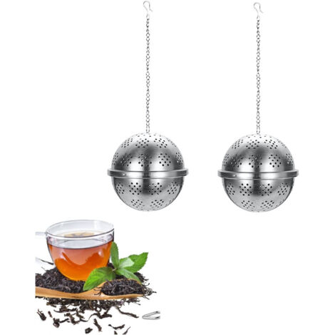 Infuseur à Thé En Acier Inoxydable - Boule 5,5 Cm - Tradition Nature