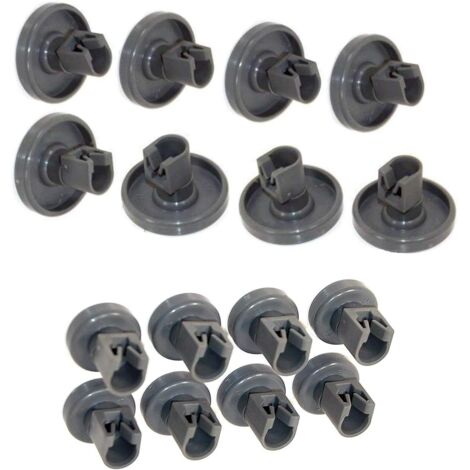 Ccykxa – Jeu de 16 roulettes pour lave-vaisselle – Compatible avec Electrolux, Faure, Zanussi, AEG – Installation rapide sans outil – Matériau durable (1/5)