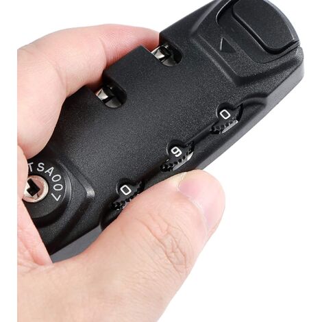 Serrure Tsa Cdiscount Valise Cabine Clé Tsa 007 Cadenas TSA 007 Pour Valise Code Chiffres Noir