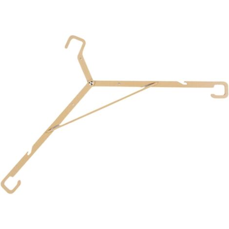 CCYKXA 1 cintre pliable, léger et ergonomique, idéal pour le camping, les voyages ou la maison – parfait pour le camping ou les voyages. (1/5)
