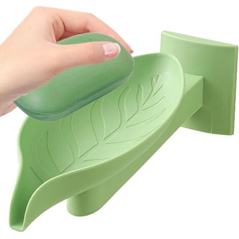 Porte-savon Décoratif Mignon - Plateau à Savon Avec économiseur - 14x7,8x7,3 Cm - Neuf