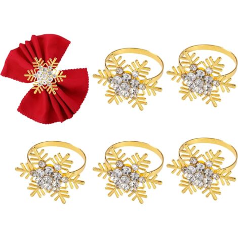 Qiwenr Lot De 20 Broches Flocon De Neige Perles - Broches Élégantes Pour Femme