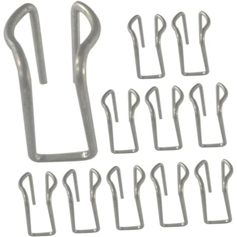 CCYKXA  50pièces Clips Métalliques Pour Toile Ombrage Réutilisable Boucles De Fixation Pour Filet De Jardin Clips Pour Film De Serre (1/5)
