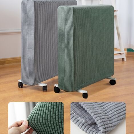 Cabilock Cache-Radiateur Housse Anti-Poussière Lavable Tissu - Protection Respirante Pour Radiateurs Électriques