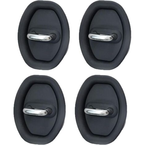 CCYKXA Port De Voiture De Protection Pour Porte - Autocollant Protecteur Silicone 4 Pièces Couverture Serrures Clôture Rou (1/5)