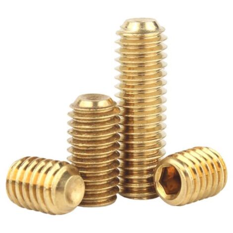 Boulons à Tête Hexagonale M8 X 80 Mm – Bronze Ton – Lot De 4 – Uxcell
