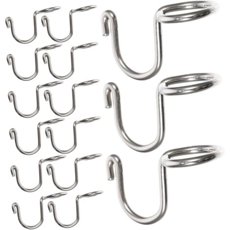 CCYKXA 15pièces Extenseurs Acier Hangers Connecteurs Pour Économiser De Espace Garde-robes Pour Organiser Vêtements Et Accessoires