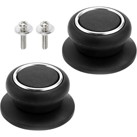 Poignée Tefal Lot De 4 Boutons De Couvercle De Casserole, Boutons De Bouilloire En Casserole Inox