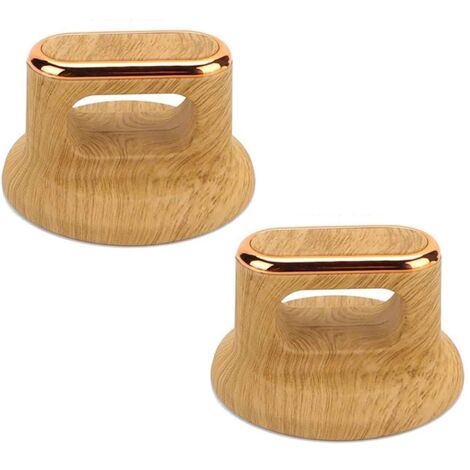 CCYKXA 2 pièce Poignée de rechange pour couvercle de casserole - Support de poignée pour ustensiles de cuisine - Bouton de couvercle résistant à la chaleur et poignée de couvercle pour casseroles, poê