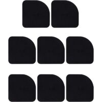 CCYKXA Anti Dérapant Mute Machine à Laver8 PCS Coussinets Anti-Vibrations Rondelle Absorbant Anti Vibration Pads Tapis de Pieds Silencieux en Caoutchouc pour Laveuse Sécheuse Machine à Laver Réfrigéra