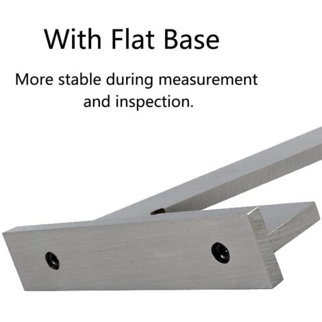 CCYKXA 45 Degree Angle Ruler, High Precision Carbon Steel 45 Degree ...