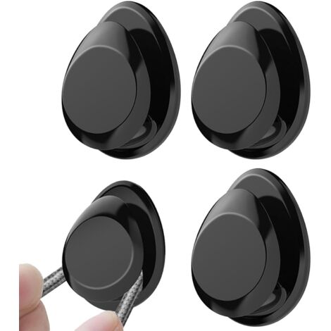 CCYKXA Adhesive Car Hooks - 4pcs Practical Hooks Auto Interior Sticky Hook for Bag Storage, Multifunctional Organization, Data (1/4)