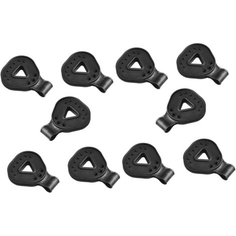 CCYKXA 10pcs Set of Fixing Clips for Shade Cloth and Tarpaulin Heavy Duty Plastic Clamps for Tents Awnings and Outdoor Shade Nets Practical and Durable (1/5)