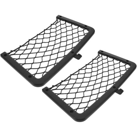 CCYKXA 2 Pieces Car Storage Net Car Storage Pocket Can Cargo Net Car Storage Pocket Car Storage Net Nylon Black 4221cm (1/5)