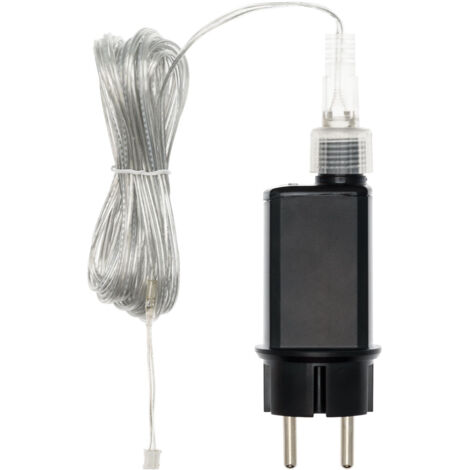 Transformateur pour luminaire 6W – Sortie 4,5V DC – IP44 extérieur – Minuterie programmable 8-16h – Télécommande compatible XM-R1 - XM-TR1 (1/4)