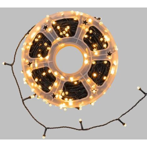Guirlande lumineuse 50m 500 Maxi LED Diamant 8 animations IP44 (1/5)