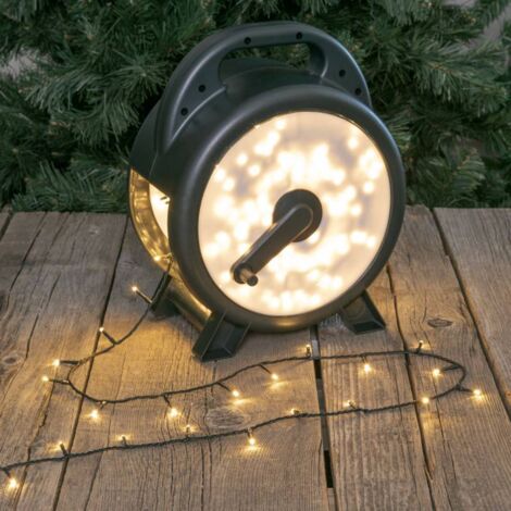 Chaîne avec Enrouleur TLGB 1200 MiniLED avec Contrôleur 8G Minuterie 6+72m Lumières de Noël (1/5)