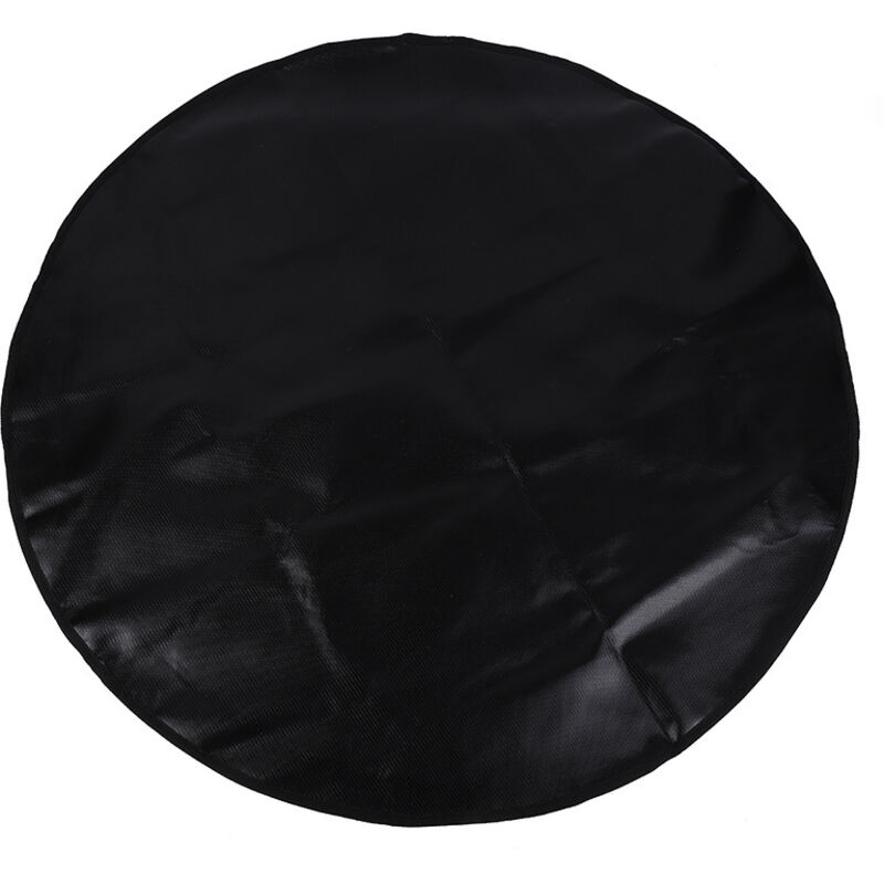 Tapis Rond Ignifuge 120 Cm Pour Brasero Et Barbecue - Protection Anti-feu Pour Terrasse Et Sol - 9