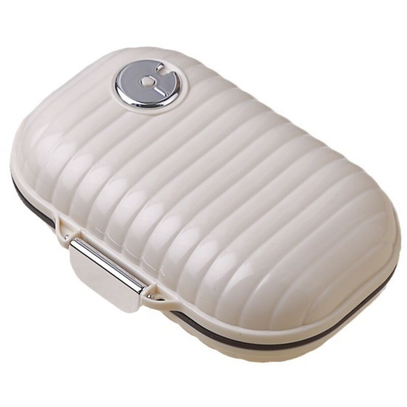 Coupe-pilules Compact Avec Rangement - Pour Voyages Et Maison