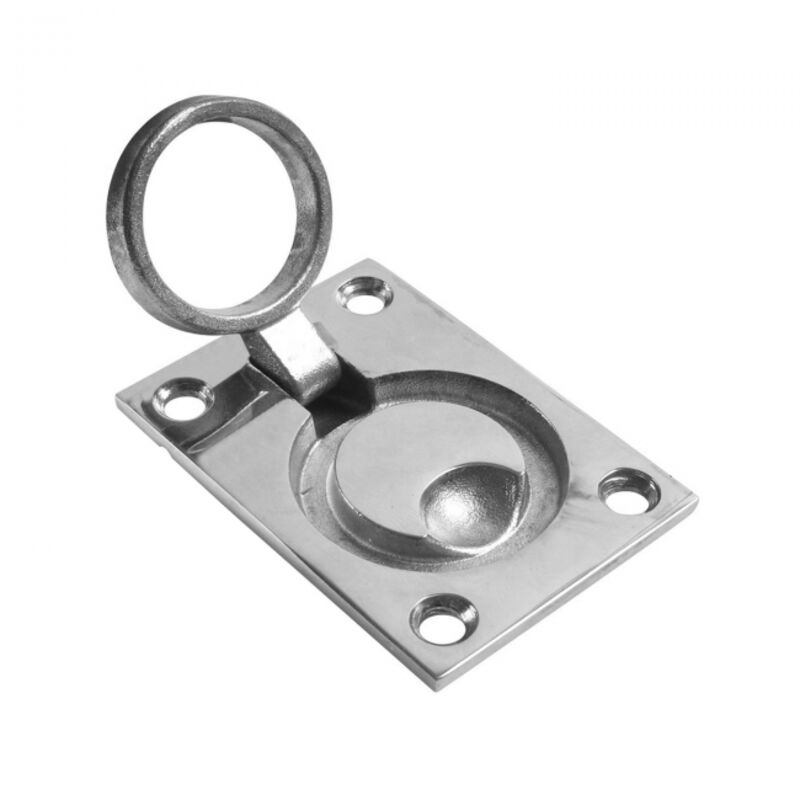 2 Pack Poignée de Trappe Casier de Trappe Cabinet Caché Poignée en Acier Inoxydable Casier Marin de Trappe de Yacht de Bateau Avec 8PCS Vis de Montage | Leroy Merlin