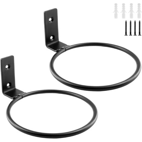 Lot De 3 Supports Muraux Pour Pot De Fleurs De 15,2 Cm à Suspendre Avec