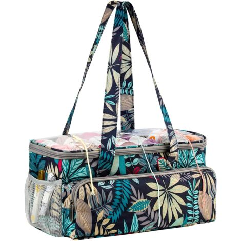 Sac Tricot Velours Côtelé Sac De Rangement à Main En Velours Côtelé, Sac à Tricot, Sac De Rangement à Main Grande Capacité Pour Outils De Crochet. | Leroy Merlin Sac à Tricoter