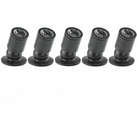 Mini Spot à LED Mini Spot Encastré Encastrable au Plafond 1W ,Downlight,Spot encastrable mur et plafond,5pcs (1/5)