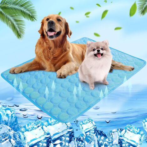 Serbia – Tapis rafraîchissant pour chien et chat – Auto-rafraîchissant – Lavable – Imperméable – Antidérapant – 60 x 50 cm – Confort optimal été